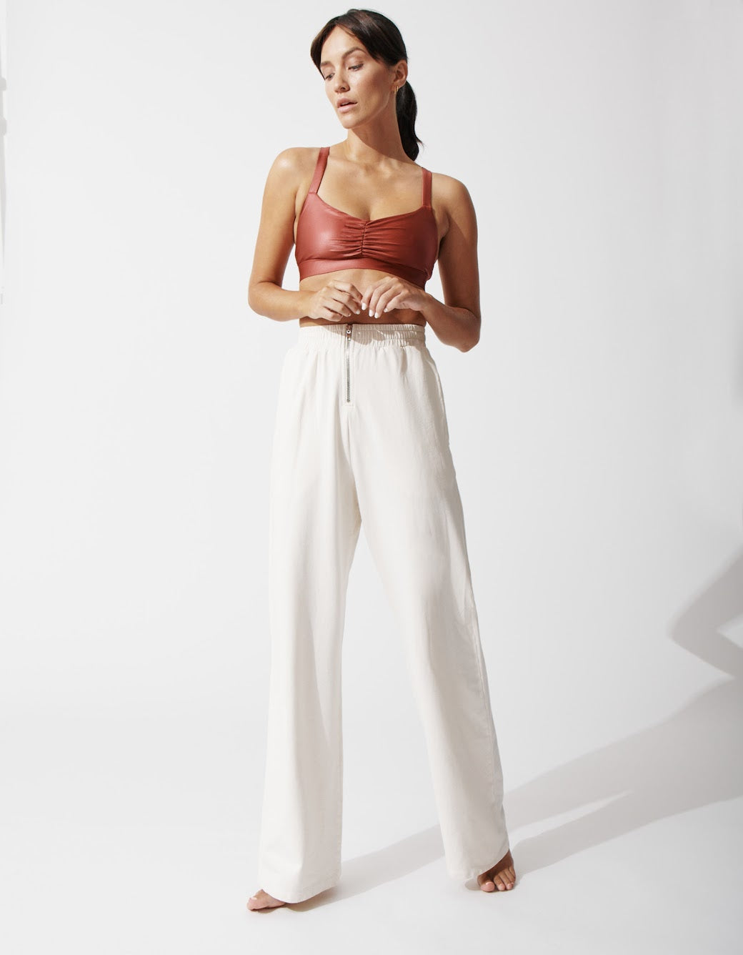 Zipped Sweatpants